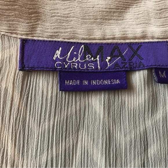 NWOT Miley Cyrus & Max Azria Sheer Sleeveless Top - M - Picture 5 of 5